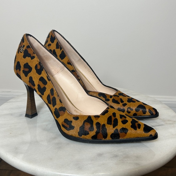 LODI Leopard Pattern Heels - Picture 1 of 6